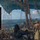A circle in the lower-right of the screen depicts a ship’s distinct wind signature and the intensity and angle of the wind. Learning to use the wind effectively appears to be key to playing the game well.